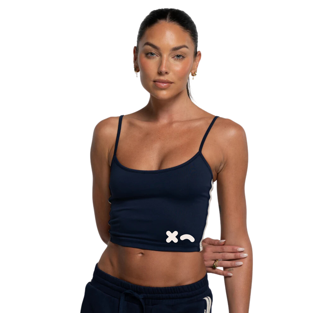 WINK LOUNGE TANK - NAVY