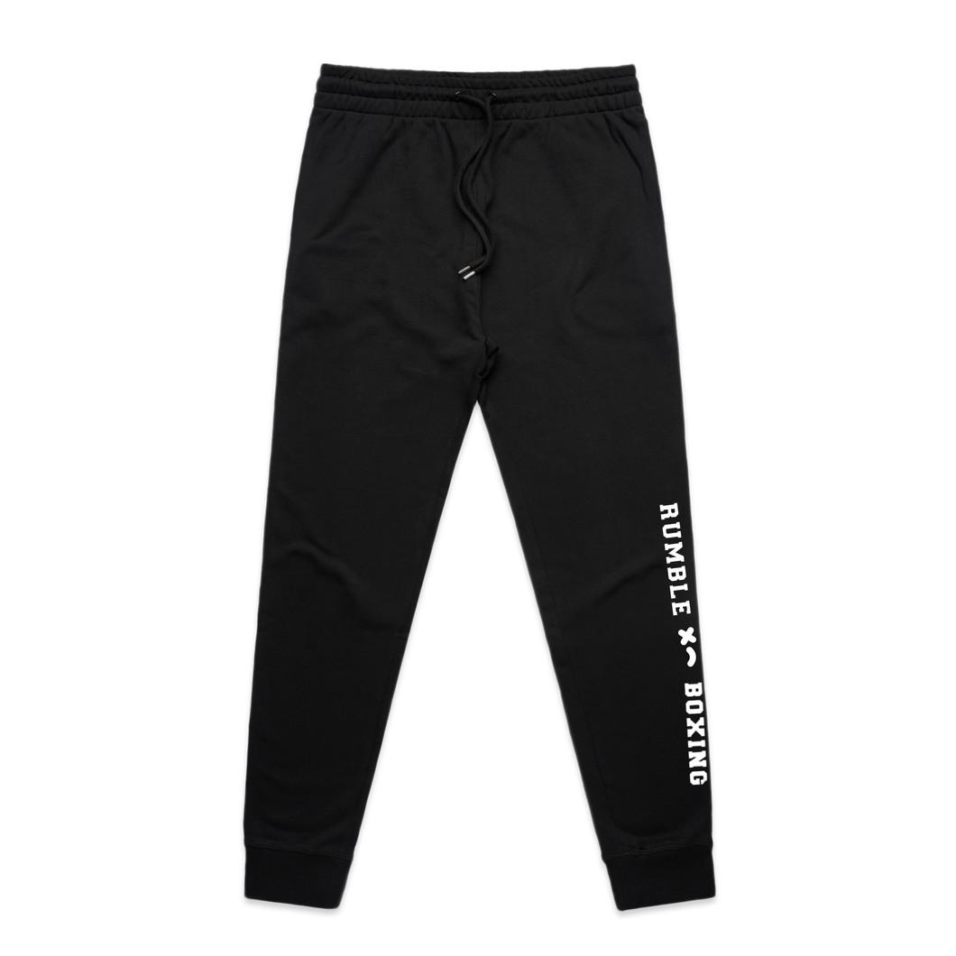 MENS VERTICAL TRACKPANT - BLACK