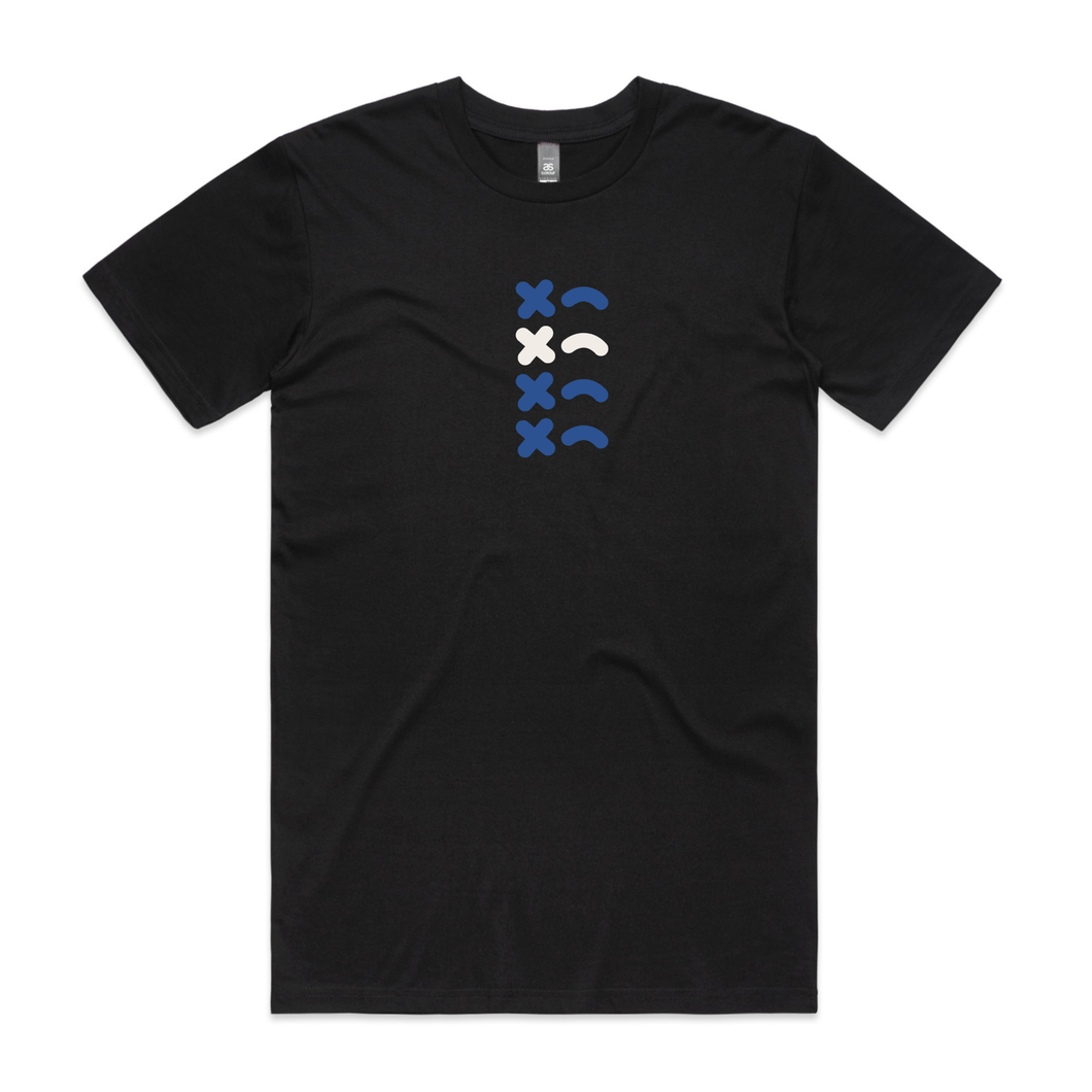 MENS REPEAT WINK TEE - BLACK