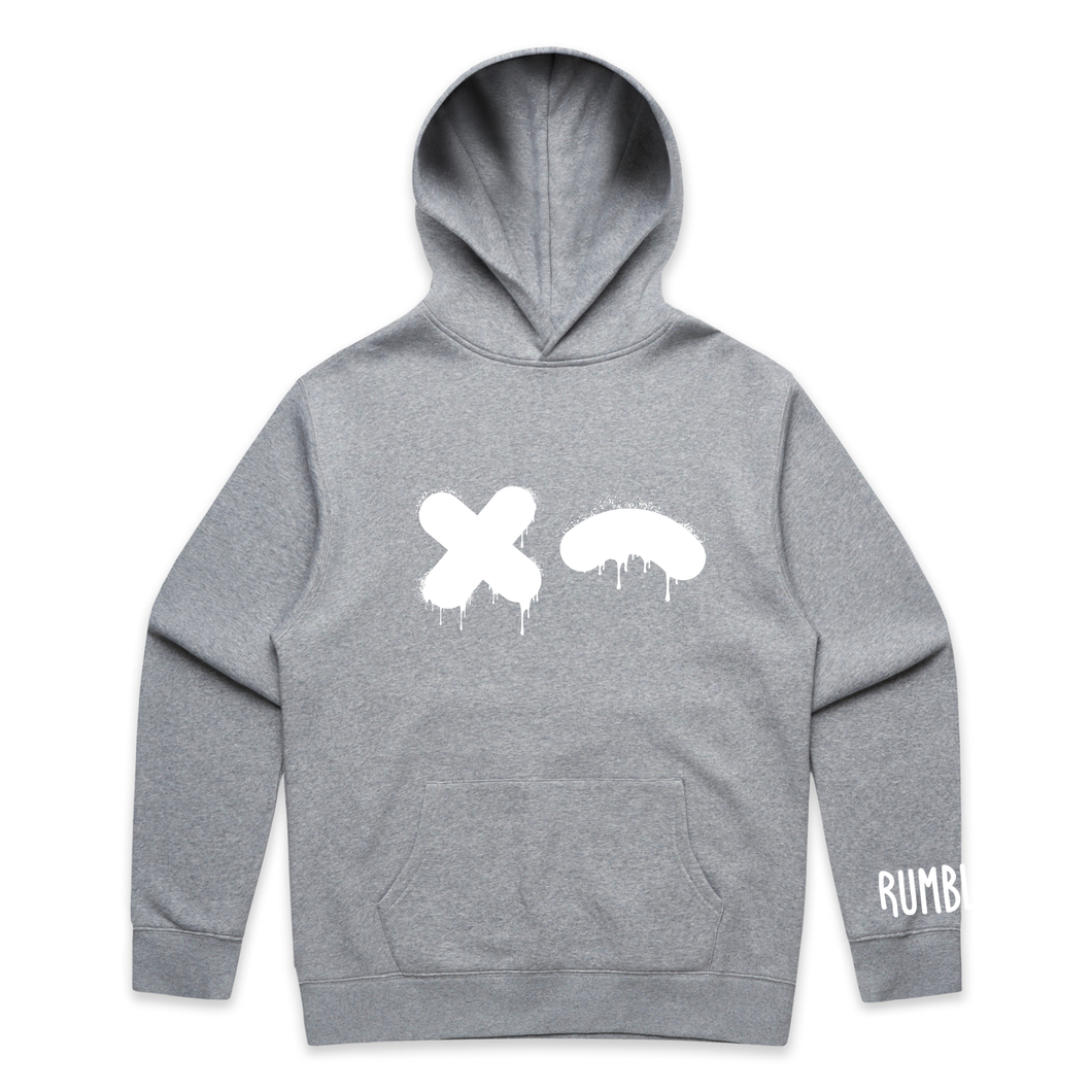 RUMBLE DRIP WINK RELAX HOOD GREY