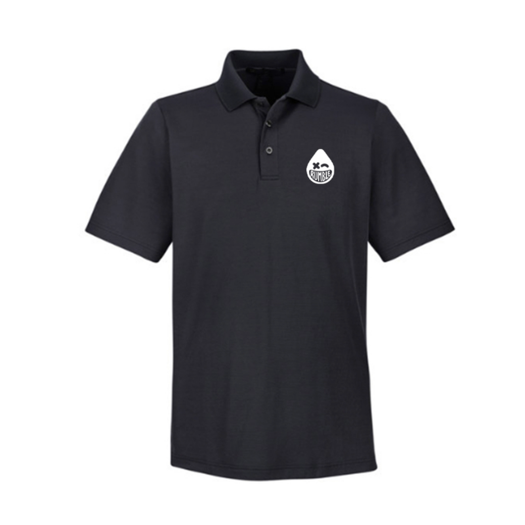 RUMBLE - JAB MENS POLO - BLACK