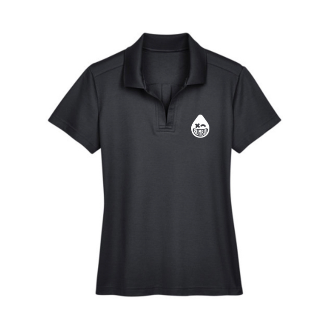 RUMBLE - JAB WOMENS POLO - BLACK