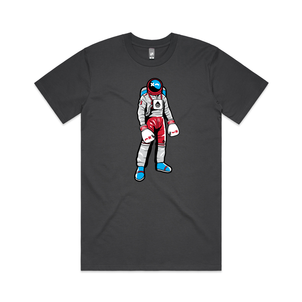 MENS SPACEMAN TEE COAL