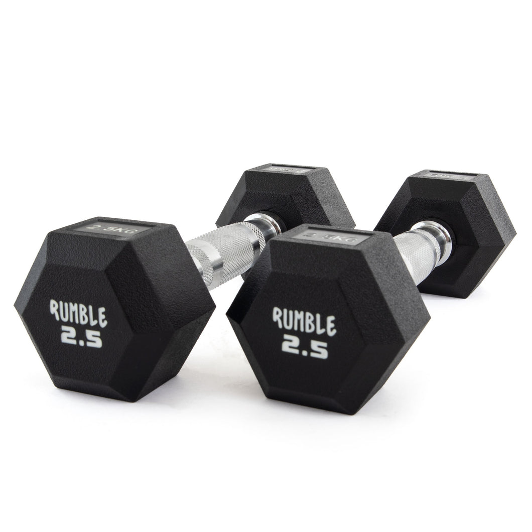 RUMBLE - HEX DUMBBELLS