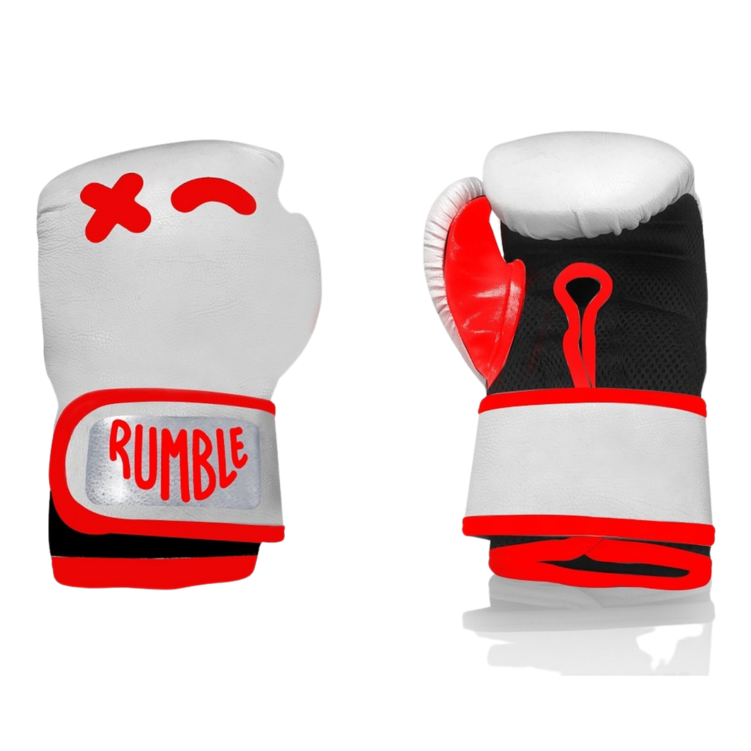 RUMBLE - WINK BOXING GLOVE - WHITE