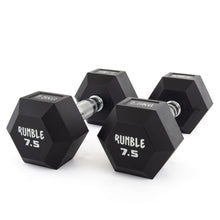 Load image into Gallery viewer, RUMBLE - HEX DUMBBELLS
