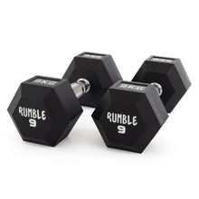 Load image into Gallery viewer, RUMBLE - HEX DUMBBELLS
