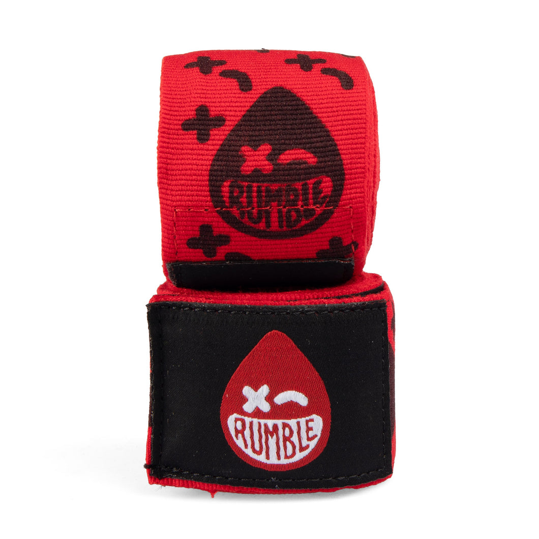 RUMBLE - REPEAT PRINT WRAPS - RED